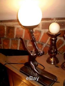 Danish Art Deco Design, Lady Table Mood Lamp, 40 Watt, Style Number Gr1196