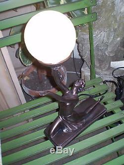 Danish Art Deco Design, Lady Table Mood Lamp, 40 Watt, Style Number Gr1196
