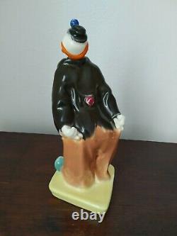 Ditmar Urbach Vintage Clown porcelain ceramic figurine