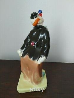 Ditmar Urbach Vintage Clown porcelain ceramic figurine