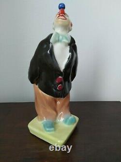 Ditmar Urbach Vintage Clown porcelain ceramic figurine