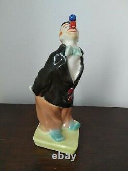 Ditmar Urbach Vintage Clown porcelain ceramic figurine