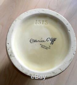 EXCEPTIONAL VINT Clarice Cliff ISIS Vase Jug LORNA Pattern Bizarre England 10