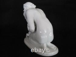 Early Large Vintage Rosenthal Mother & Child # 757 Figurine by Karl Lysek1936