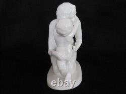 Early Large Vintage Rosenthal Mother & Child # 757 Figurine by Karl Lysek1936