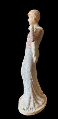 Elegant Lady Figurine Art Deco Roaring Twenties Beauty Marked #173/2400 Rare Gem