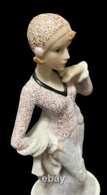 Elegant Lady Figurine Art Deco Roaring Twenties Beauty Marked #173/2400 Rare Gem