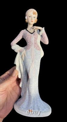 Elegant Lady Figurine Art Deco Roaring Twenties Beauty Marked #173/2400 Rare Gem