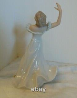 Elegant Vintage Wallendorf 1764 Art Deco Dancer Porcelain Figurine Germany #1488