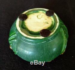 Ephraim Pottery Faience Pottery Green Pinecone Vase Laura Klein Retired Shape