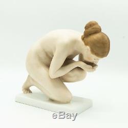 Ernst Wenck Rosenthal Nude Drinking Woman Figurine