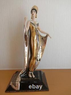 FRANKLIN MINT House of Erte Isis Limited Edition 10.6 Tall Excellent Cond