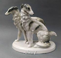 Fasold & Stauch Figurine Borzoi Greyhound Art-Deco