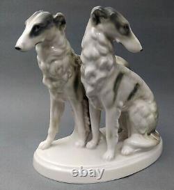 Fasold & Stauch Figurine Borzoi Greyhound Art-Deco