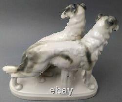 Fasold & Stauch Figurine Borzoi Greyhound Art-Deco