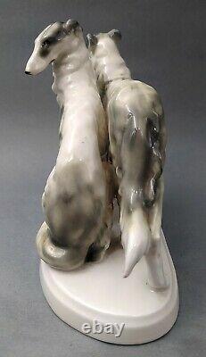 Fasold & Stauch Figurine Borzoi Greyhound Art-Deco