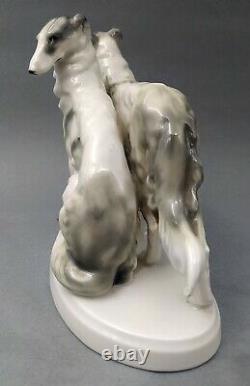 Fasold & Stauch Figurine Borzoi Greyhound Art-Deco