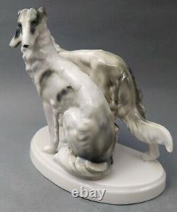 Fasold & Stauch Figurine Borzoi Greyhound Art-Deco
