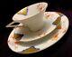 ° Felda Gorgeous German Art Deco Porcelain Cup Saucer & Plate Finest Ornaments