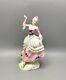 Figurine Women Porcelain Lady With A Flower