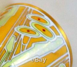 Fine Jazz Age Art Deco Hand Painted Porcelain Bowl France