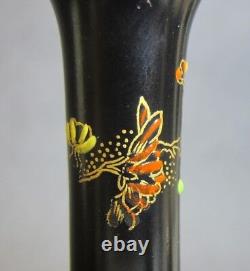 Fine Pair of Art Deco CARLTON WARE Vases, circa 1930 Chinese Temple Pattern