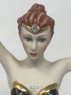 Franklin Mint Art Deco Erte Promise Of Gold 12 Female Sculpture