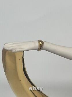 Franklin Mint Art Deco Erte Promise Of Gold 12 Female Sculpture