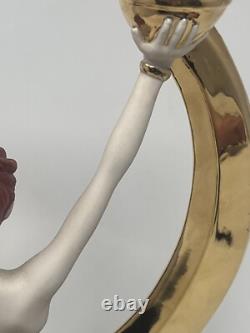 Franklin Mint Art Deco Erte Promise Of Gold 12 Female Sculpture