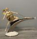 Franklin Mint Art Deco Erte Starlight In Platinum Female Sculpture Large 11