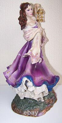 Franklin Mint Catherine Porcelain Figurine From Wuthering Heights