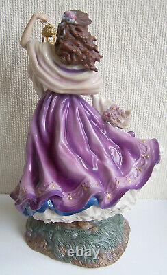 Franklin Mint Catherine Porcelain Figurine From Wuthering Heights