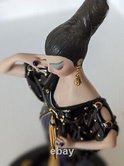 Franklin Mint House of Erte Moonlight Mystique Figurine Limited Edition #A2963