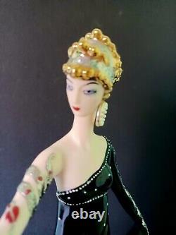 Franklin Mint M8110 House Of Erte Pearls And Rubies Ltd Ed Figure PERFECT