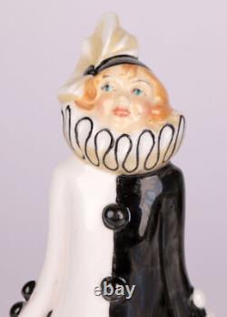 Fred Cooke for Minton Art Deco Pierrette Porcelain Figurine