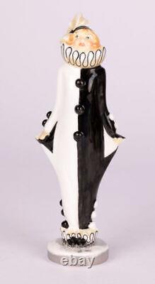 Fred Cooke for Minton Art Deco Pierrette Porcelain Figurine