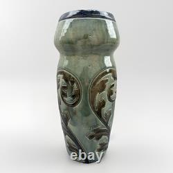 French Antique Art Deco Glazed Handmade Vintage Vase Collection