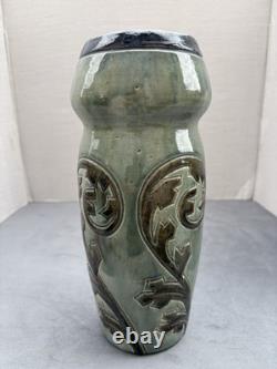 French Antique Art Deco Glazed Handmade Vintage Vase Collection