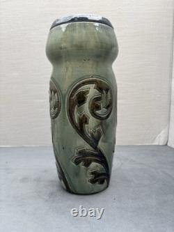 French Antique Art Deco Glazed Handmade Vintage Vase Collection