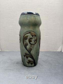 French Antique Art Deco Glazed Handmade Vintage Vase Collection