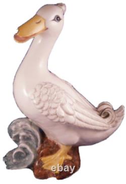 Fun Nymphenburg Porcelain Funky Art Deco Duck Figurine Porzellan Ente Figure B