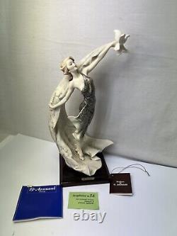 G. Armani Ascent Sculpture Members Only 15 Inch 1992 MIB Florence Italy 0866-C