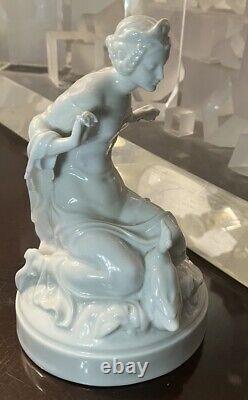 GERMAN ART DECO ROSENTHAL WOMAN GIRL FIGURINE STATUE KLIMSCH KOLBE 1920 1930 Era