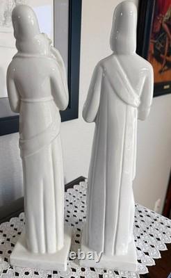 GEZA DeVEGH Tall Statuettes, Art Deco, Gorgeous Rare