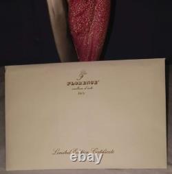 GIUSEPPE ARMANI Sculpture LADY with POWDER PUFF Ltd Ed. 4694/5000 with COA 19