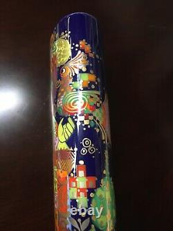 GORGEOUS! Colorful Rosenthal Germany Vase By Bjorn Wiinblad, 8.5 Tall