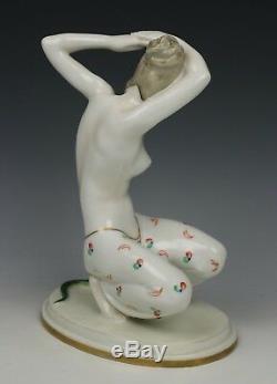 Galluba & Hofmann Art deco Figurine Dancer with Snake WorldWide