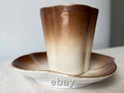 Gardner Porcelain cup & saucer art deco
