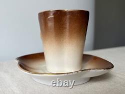 Gardner Porcelain cup & saucer art deco