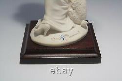 Giuseppe Armani Figurine Sculpture LADY WITH POODLE 0394F Florence Italy 1987